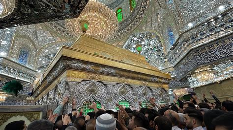 Live Karbala Mein Zaireen Ka Samandar Shab E Qadar In Haram Imam