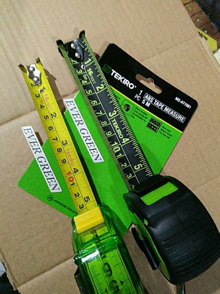 Jual Meteran 5 Meter TEKIRO Japan 5 M Roll Meter ABS Hijau Lapis