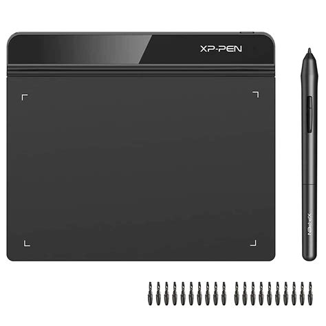 XP Pen Star G640 Graphic Tablet With 6 X 4 Inch Work Surface Black