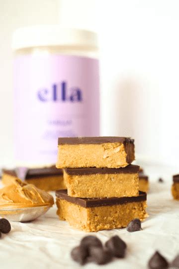 Easy No Bake Keto Collagen Peanut Butter Bars My Crash Test Life