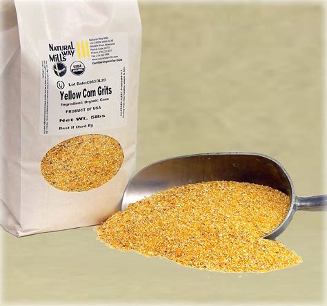 Natural Way Mills Organic Corn Grits Organic Grits And Meals Organic