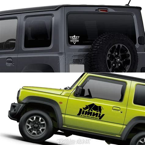 Car Stickers For Suzuki Jimny Body Decoration Modified Decals