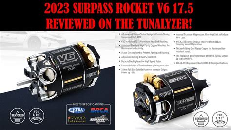 Surpass Rocket V T Stock Spec Brushless Motor Unboxing And