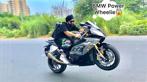 Bmw S1000rr Power Wheelie😱 Sound Op🔥 Youtube