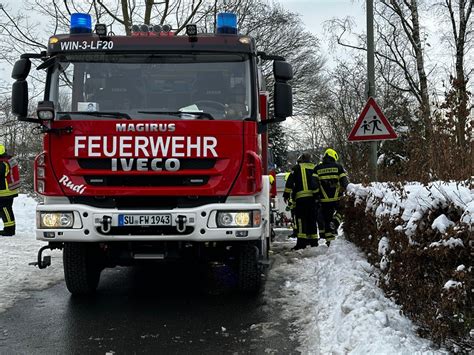 Brennender Trockner Im Keller Feuerwehr Windeck