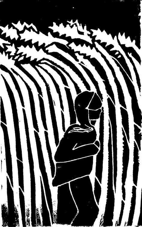 Field Linocut On Behance