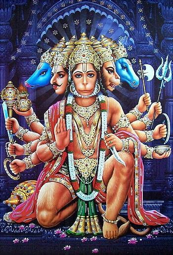 Panchmukhi Hanuman Hd Wallpaper Pxfuel