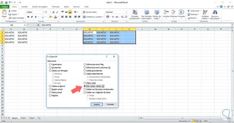 Cómo Seleccionar Sólo Celdas Visibles En Excel Solvetic