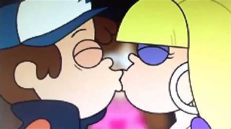 Gravity Falls Dipper And Pacifica Kiss Youtube