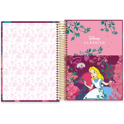 Caderno Universit Rio Capa Dura X Folhas Alice No Pa S Das