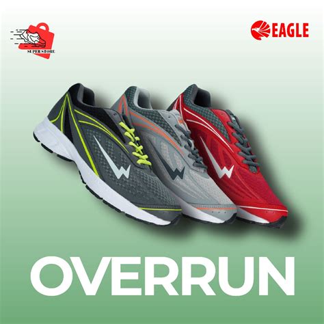 Jual Eagle Overrun Sepatu Lari Sneakers Lifestyle Running Shoes Unisex