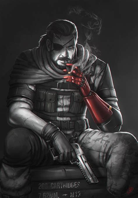 Big Boss Mgsv By Veelocity On Deviantart