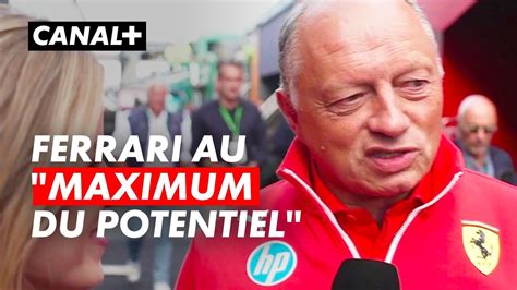 Frederic Vasseur Extraire Le Maximum Du Potentiel Grand Prix Des