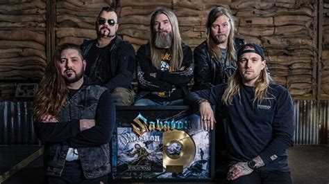 SABATON's Heroes And The War To End All Wars Albums Officially Certified Gold - BraveWords