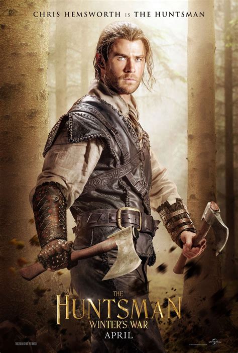 huntsman   official title synopsis character posters