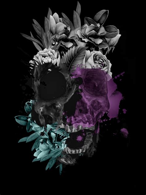 Abstract Skull on Behance