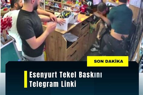 Esenyurt Tekel Bask N Telegram Linki Oppo Forum