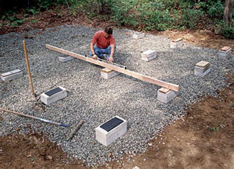 How To Build A Shed Using Cinder Blocks ~ Making Shed Ramp