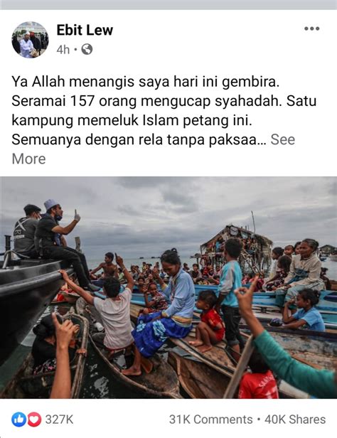 Pejabat Daerah Bagitahu Apa Yg Tak Kena Dgn Cara Ebit Lew Buat Misi