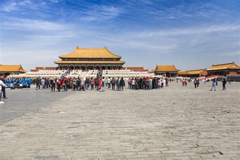 The Imperial Palace, Beijing, China Editorial Stock Photo - Image of ...