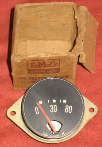 NOS 47 48 Ford Oil Pressure Gauge 6A 9273 B 1947 1948 EBay