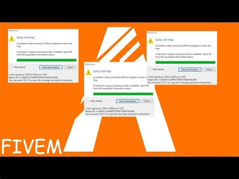 How To Fix Early Exit Trap In Fivem Youtube