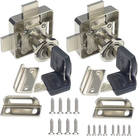 Double Door Cabinet Lock Cabinet Drawer Lock Double Deadbolt Door Lock