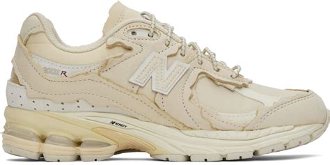 Beige 2002RD Sneakers By New Balance On Sale