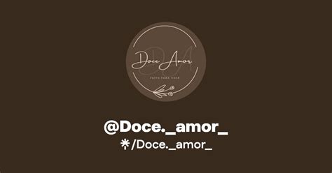 Doce Amor Instagram Linktree