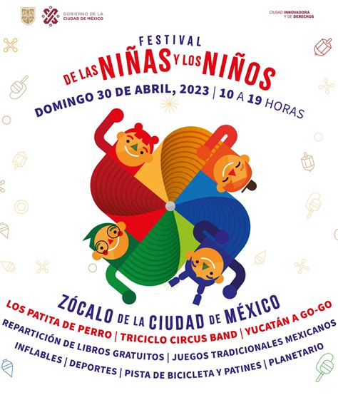 Invita Gobierno De La Ciudad De México Al Festival De Las Niñas Y Los Niños En El Zócalo