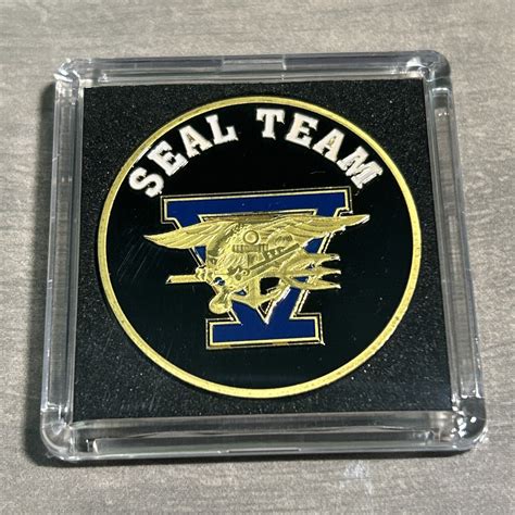 US NAVY SEALS Challenge Coin Set-10 LOT All US Navy Seal Teams SWC w Cases