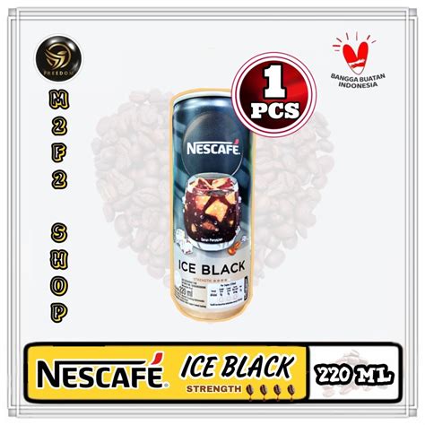 Jual Kopi Nescafe Ala Cafe Ice Black Kaleng Can Ml Kemasan