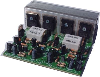 Make A Complete Power Amplifier For Home Electronic Circuit