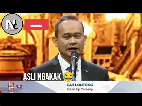 Cak Lontong Stand Up Comedy Stand Up Comedy Terlucu Stand Up Comedy