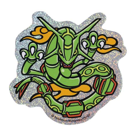 Sticker Rayquaza Pokémon Pikachu Hanten Meccha Japan