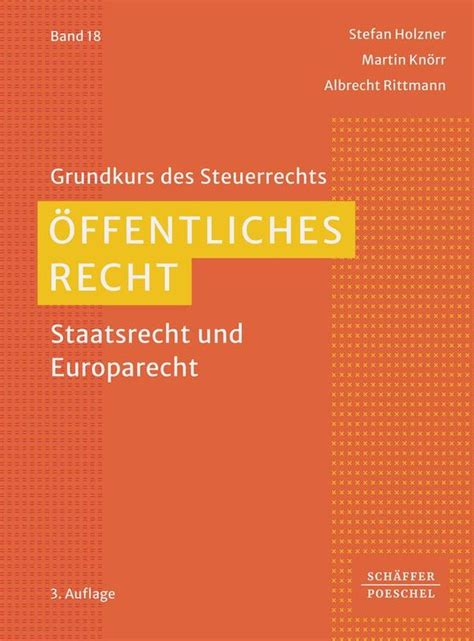 Öffentliches Recht Stefan Holzner Buch jpc