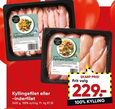 Kyllingebrystfilet Bilka Juli Alle Tilbudsavis