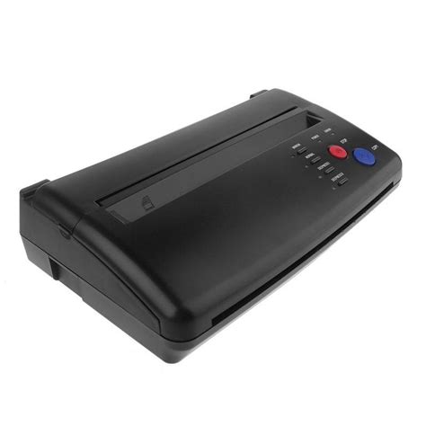 Professional Black Tattoo Transfer Machine Thermal Printer Copier