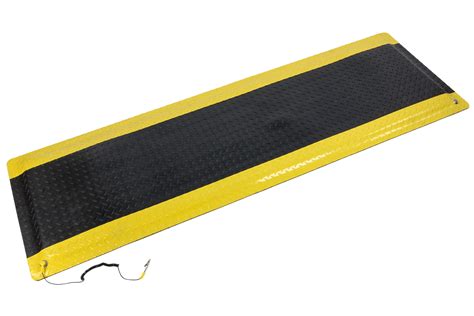 Esd Anti Fatigue Mats Black And Yellow Esd Shop