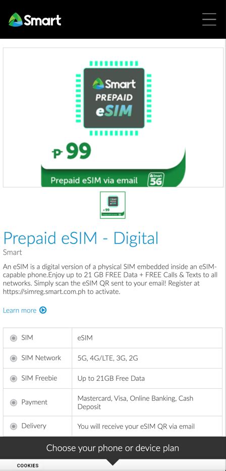 Smart Rolls Out Prepaid And Postpaid ESIM Offers Via