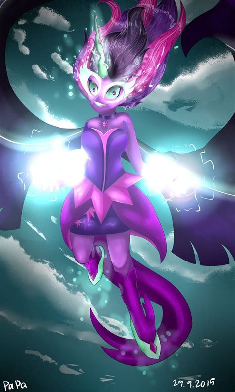 Midnight Sparkle by papaii123.deviantart.com on @DeviantArt My Little Pony Equestria, Mlp ...