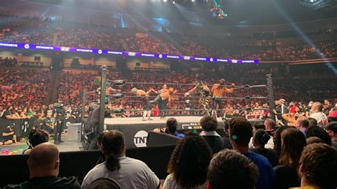 Ringside Floor Sections 17 Friday Night Smackdown Detroit 12 Apr 2024 Little Caesars