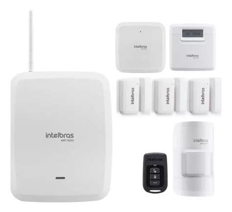 Kit Alarme Amt 8000 Sf E Wifi 3 Magnéticos E 1 Infravermelho Frete grátis