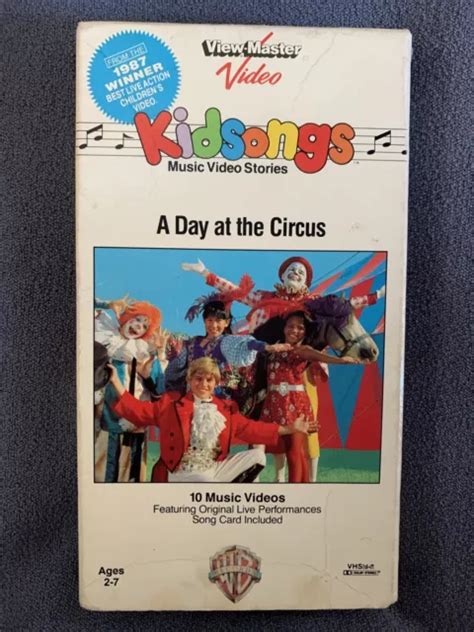 KIDSONGS - A Day at the Circus (VHS) *Buy 2 Get 1 Free $12.20 - PicClick CA