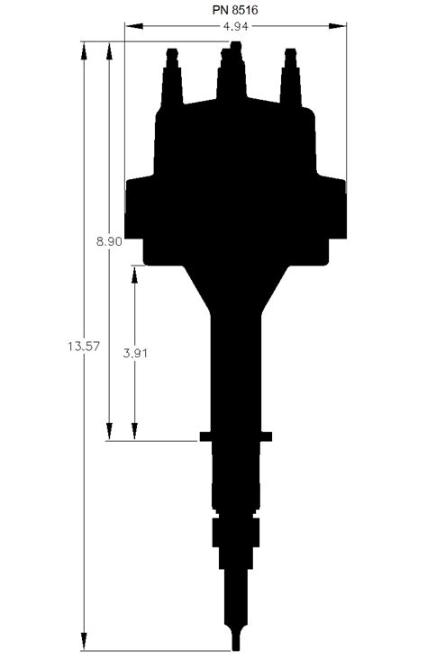 Msd 8516 Amc Jeep 232 258 Distributor