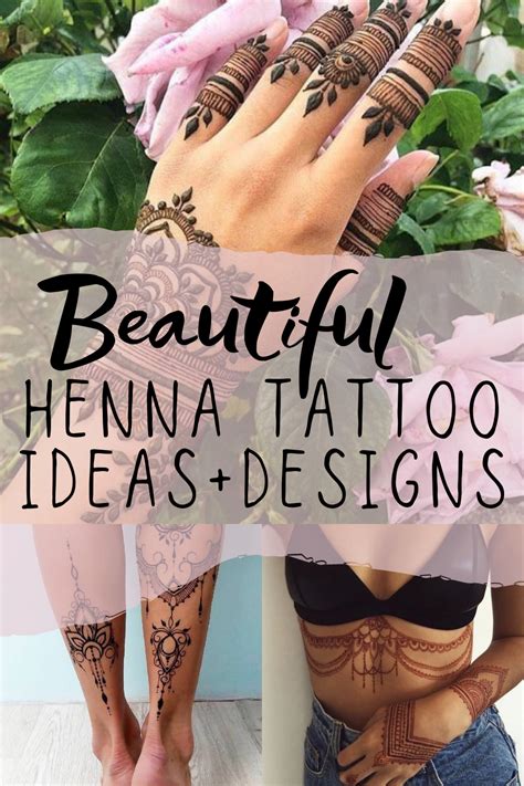 Beautiful Henna Tattoo Ideas + Designs - Tattoo Glee