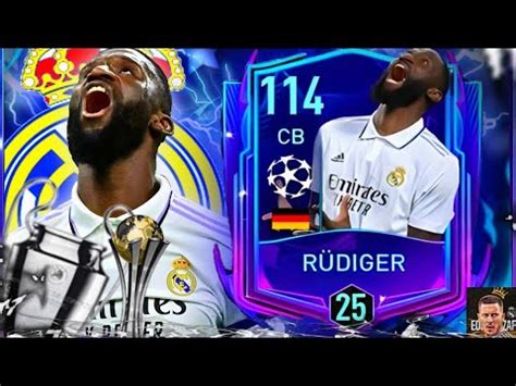 Impressive Cb Maxed Ucl Rudiger Fifa Mobile Card Review Gameplay