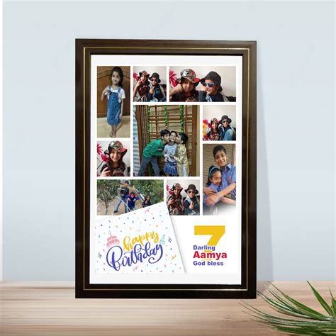 Customized / Personalized Birthday Frame - Go Funky