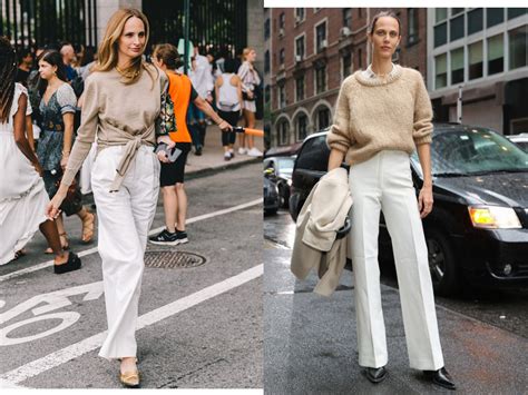 Fave Fall Color Combo — The Flair Index White Jeans Winter Ny