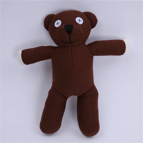 Mr Bean Bear Plush Toys 35cm Animal Stuffed Bear Plush Toy Doll Children Kids Baby Friends ...